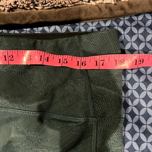 Tuff athletics forest green printed leggings Sz XXL - Picture 10 of 17